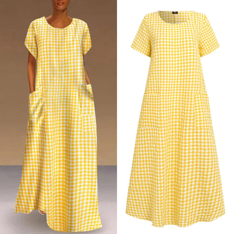 Boho Art Deco Maxi Dress